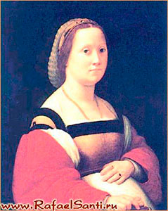 Портрет беременной женщины. Рафаэль. 1505-1506. Флоренция, галерея Питти.