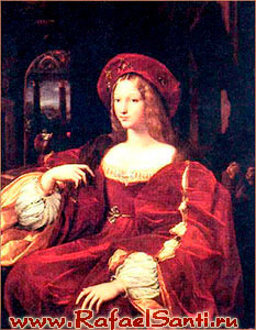 Портрет Иоанны Арагонской. Рафаэль. 1518. Лувр. Париж