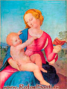 Мадонна Колонна. Рафаэль. Ок. 1508. Берлин, Государственный музей.